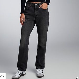 Levi’s 501 90s Straight Jean | Faded Black | Size 29